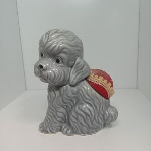 Vintage Dog Pin Cushion Coin Bank Japan